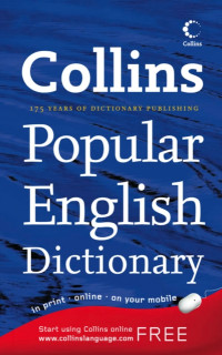 Image of collins populer english dictionary