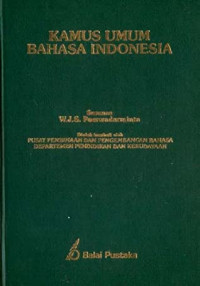 Image of kamus umum bahasa indnesia