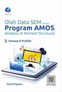 Image of olah data sem dengan program amos