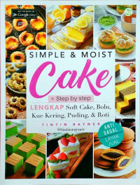 Image of simple  & moist cake