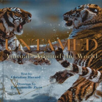 Image of untamed animals around the word